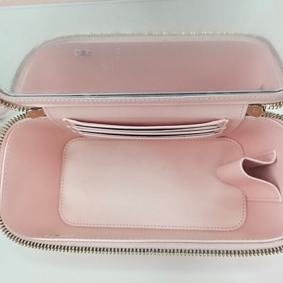 Chanel Caviar Leather Vanity with Chain 25S Crossbody Bag Light Pink - Picture 5 of 12